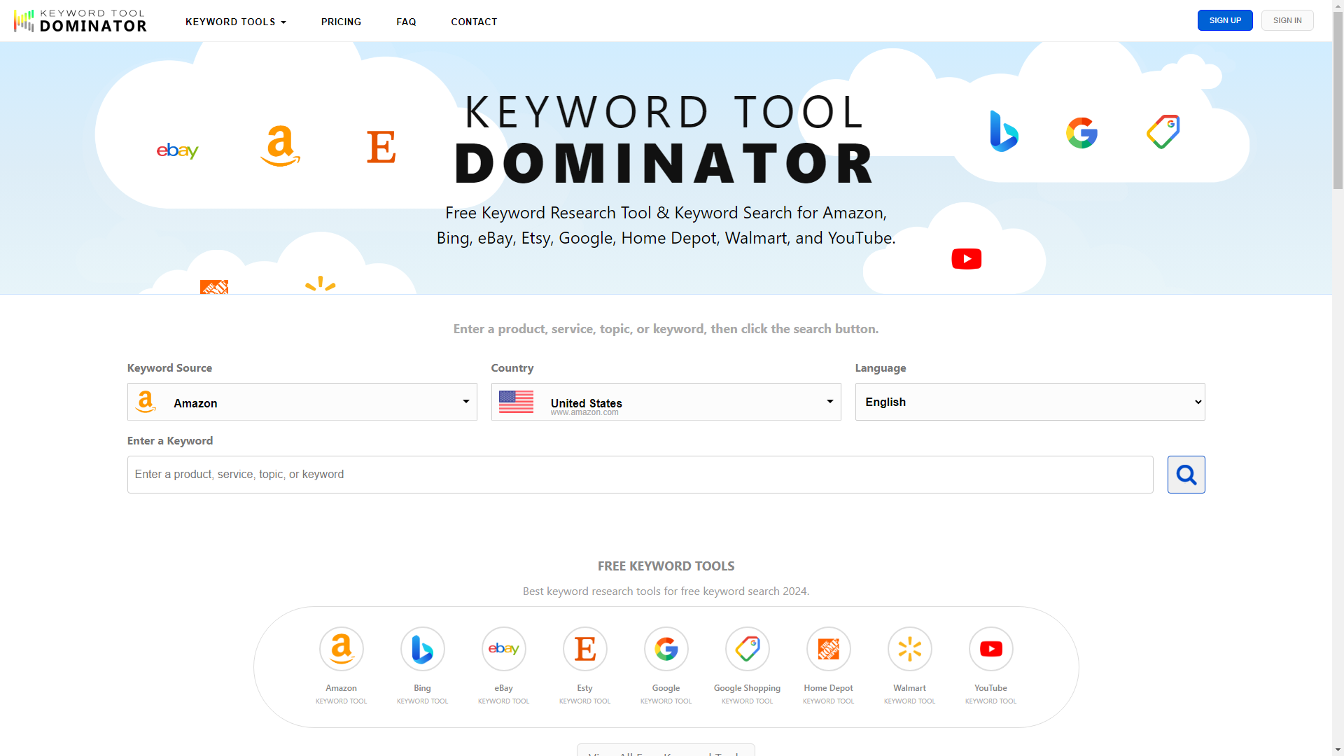 Keywordtooldominator