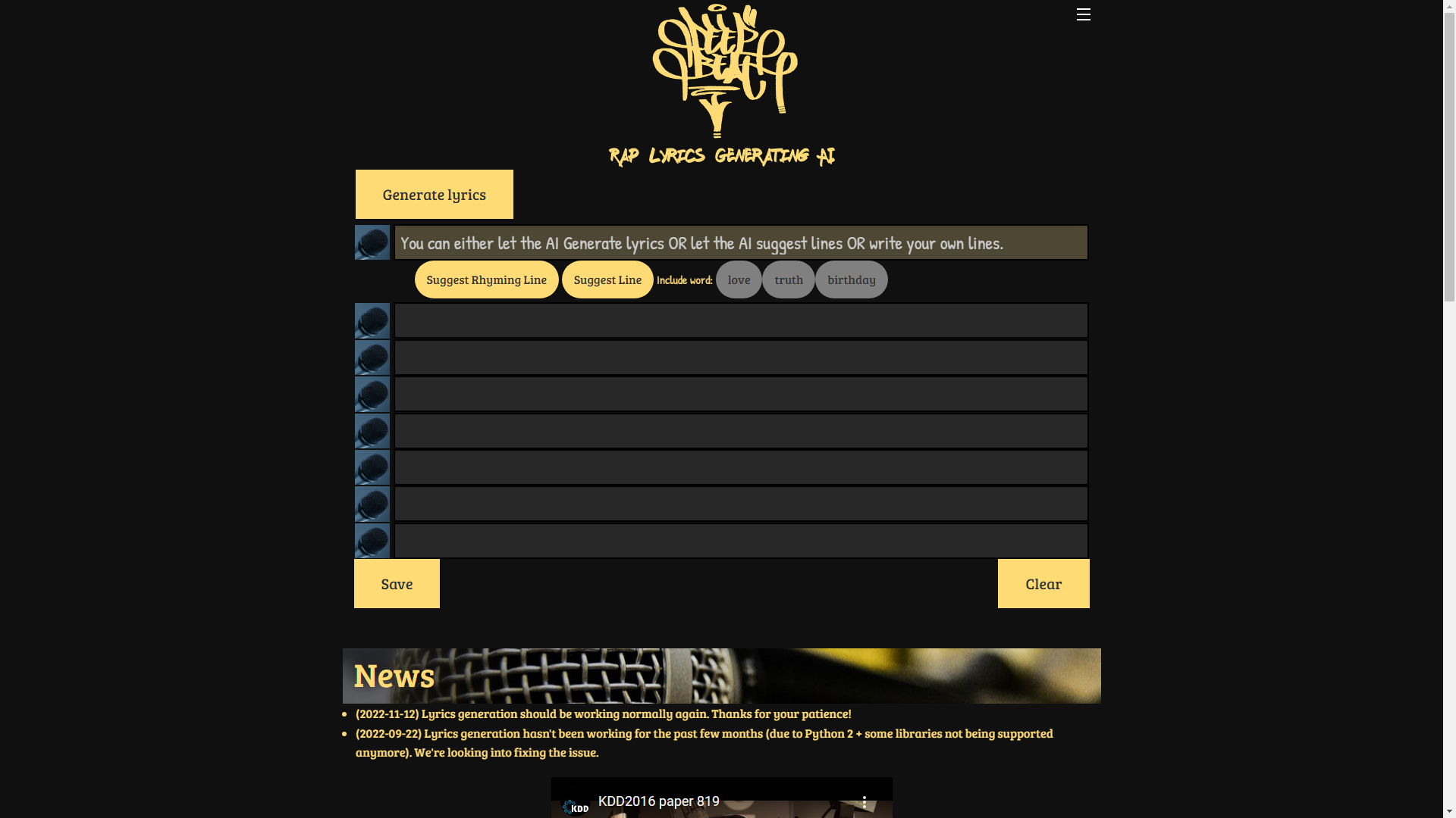 DeepBeat
