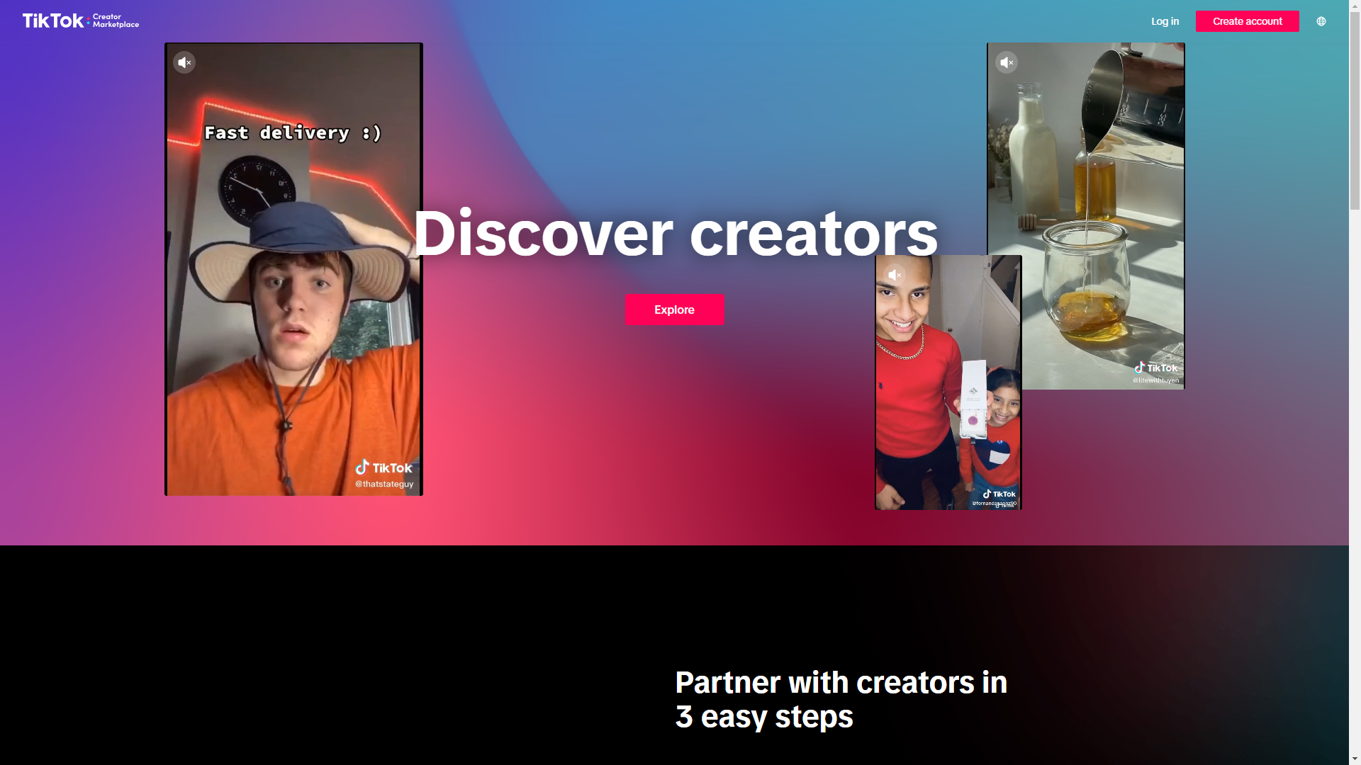 Tiktok创作者市场