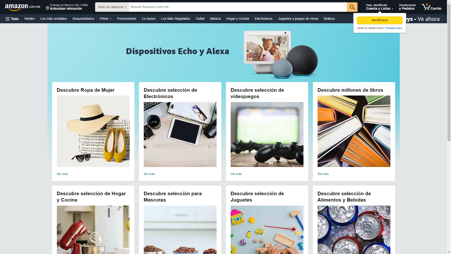 亚马逊墨西哥站