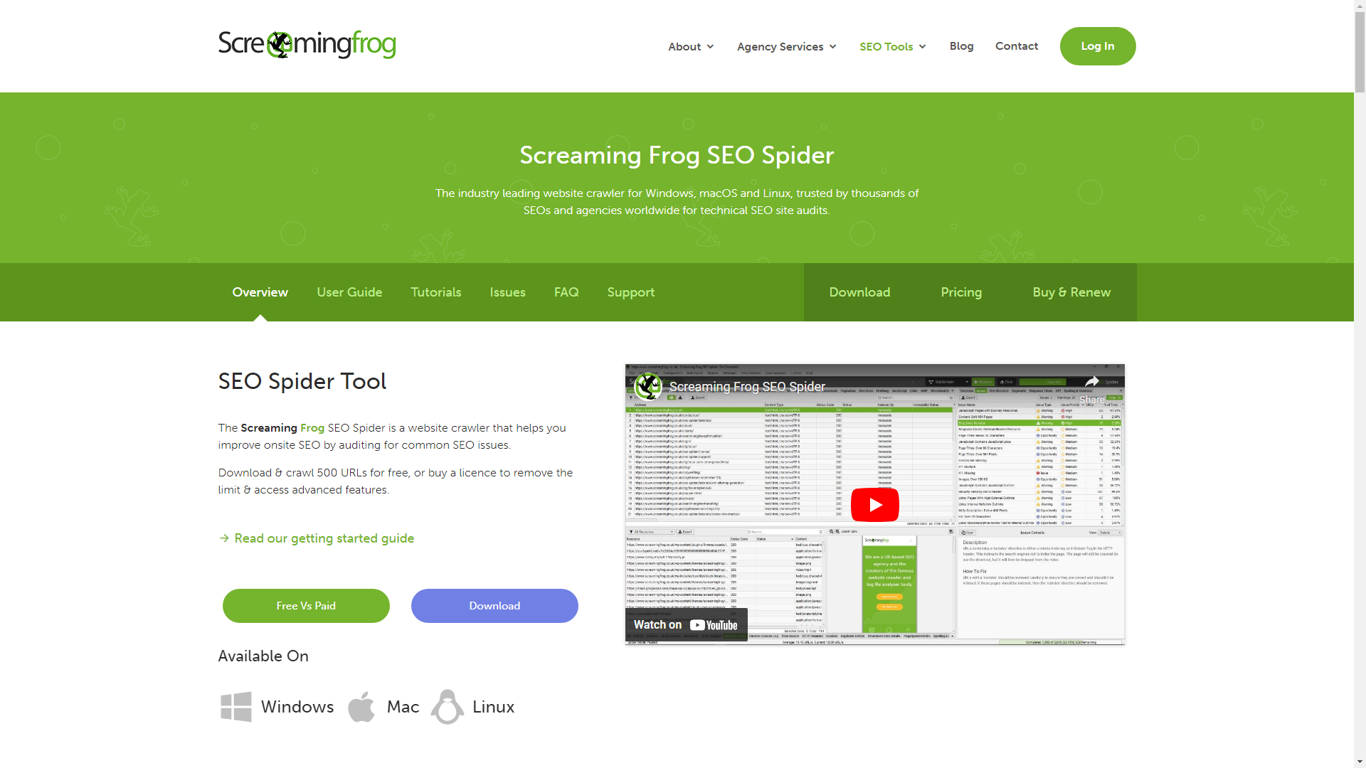 Screaming Frog