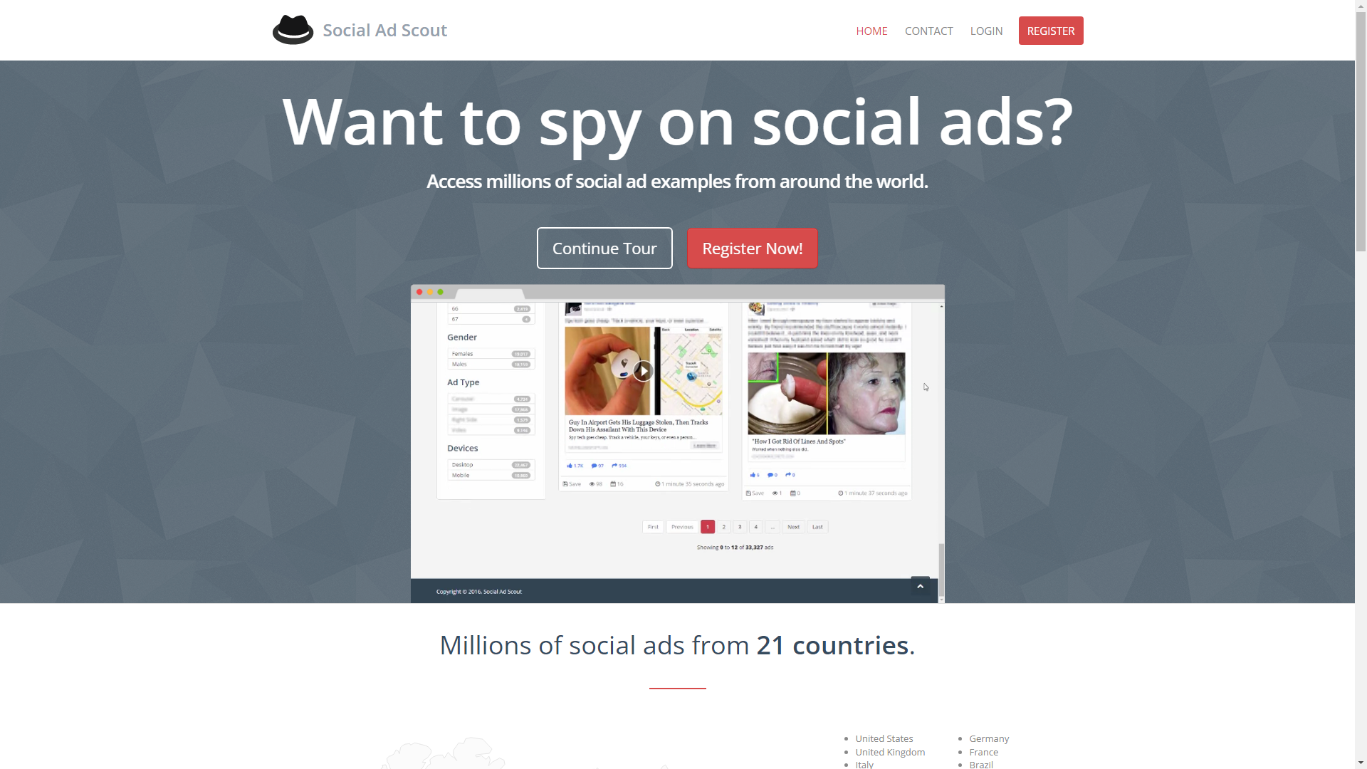 Social Ad Scout